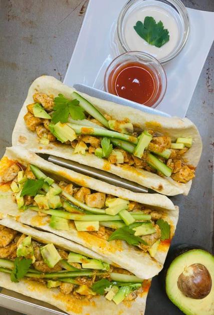 Buffalo Chicken Wraps